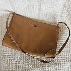 ☆ VINTAGE Block Congac Shoulder Bag